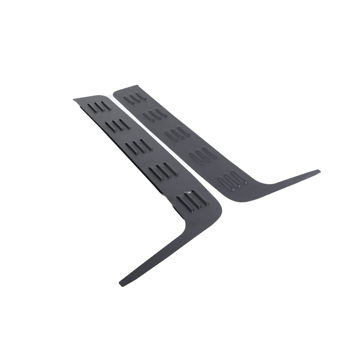 ABS Carbon fiber Rear Window Louver Shutter Cover Trim For Toyota Tundra 2014-21 12