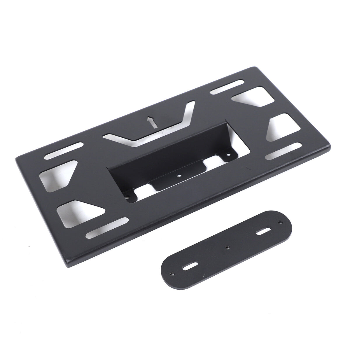 Front Bumper Tow Hook License Plate Mount Bracket For LR Defender L663 20-24 US 23
