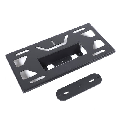 Front Bumper Tow Hook License Plate Mount Bracket For LR Defender L663 20-24 US 23