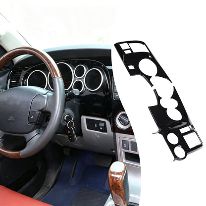 Glossy Piano Black ABS Instrument Panel Trim Cover For Toyota Tundra 2007-13 US 19