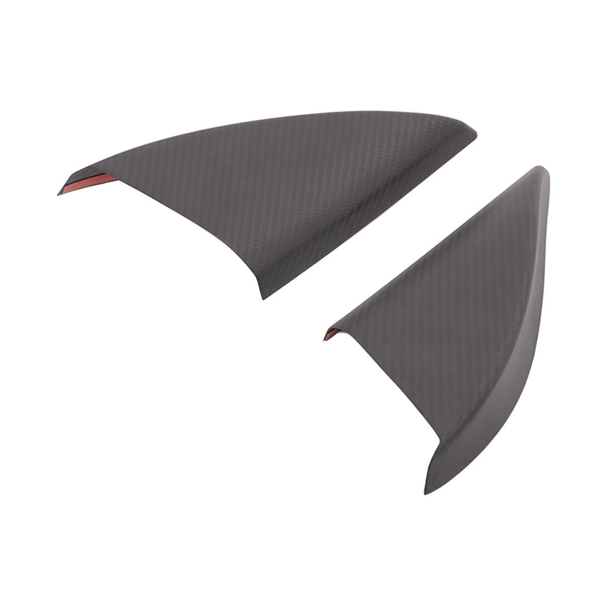 Matte Real Carbon Fiber Inner A-pillar Cover Trim For Lamborghini URUS 2018-2023 3
