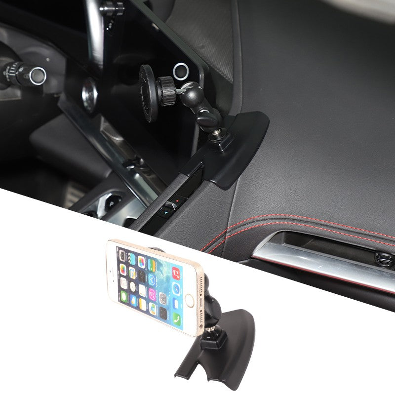 Magnetic Center Console Phone Mount Bracket For Corvette C8 2020-2025 US 21