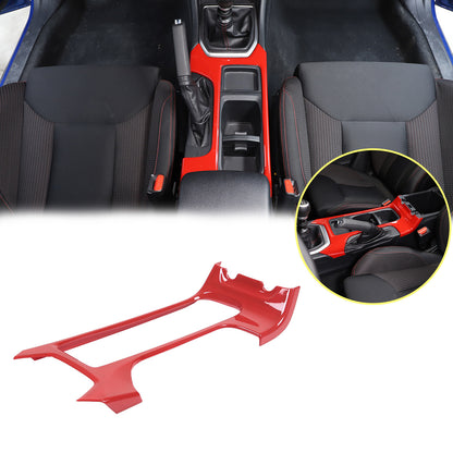 Red ABS Center Console Gear Shift Cup Holder Trim for Subaru WRX VB MT 2022-24 18