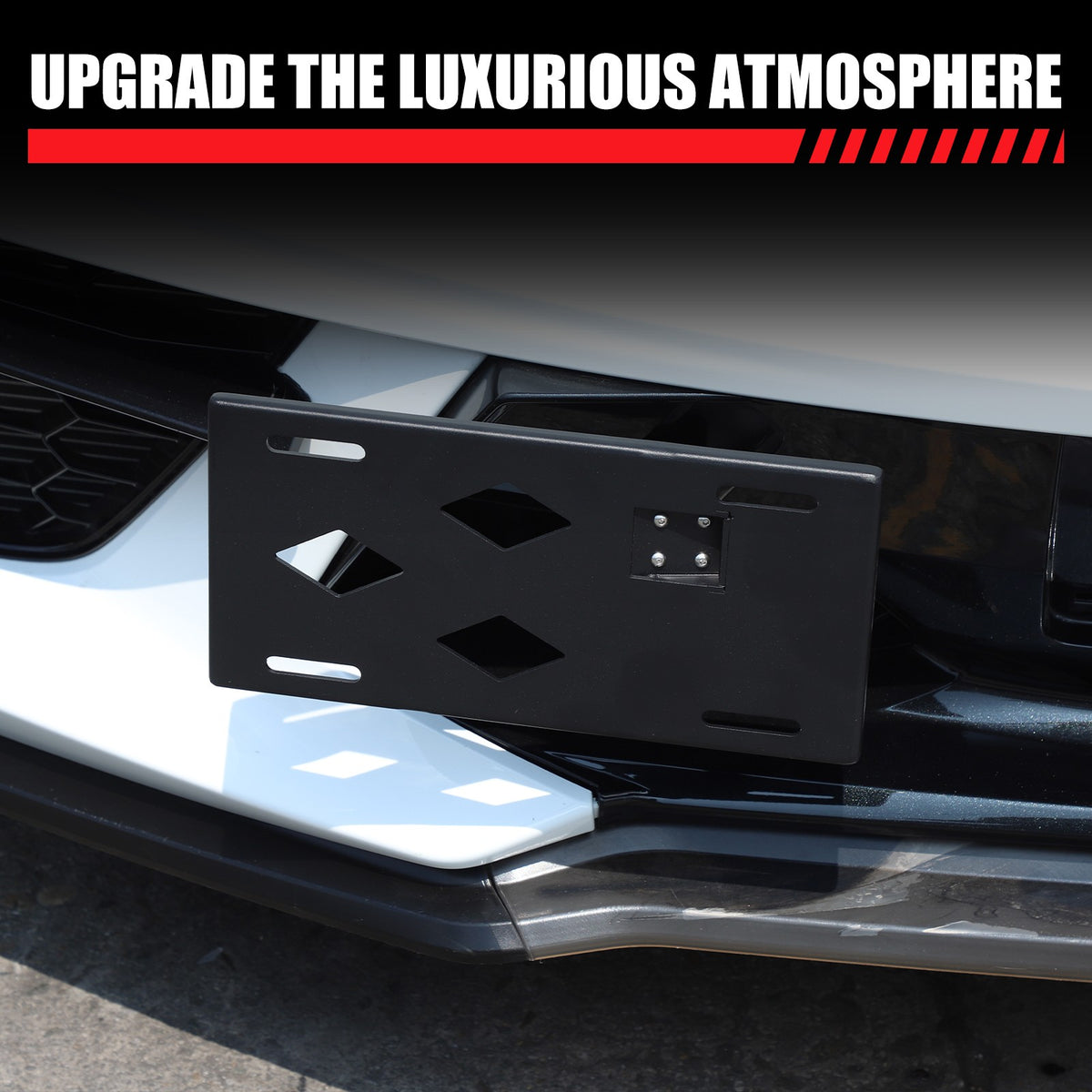 Front License Plate Side Mount Bracket US Version For Corvette C8 2020+ 23