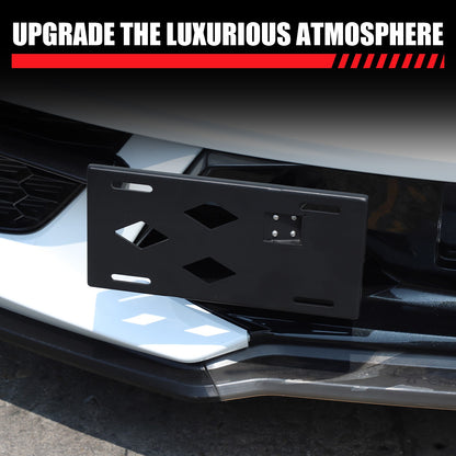 Front License Plate Side Mount Bracket US Version For Corvette C8 2020+ 23