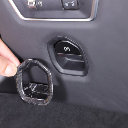 Real Carbon Electronic Handbrake Switch Cover Trim for Lotus EMIRA 2021-25 7