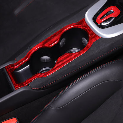 Red Real Carbon Fiber Interior Exterior Conosle Trim Cover For Lotus EMIRA 21-25 124