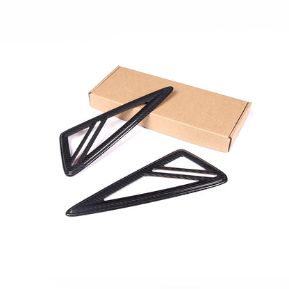 Real Carbon fiber Side Fender Vent Air Wing Trim For Lamborghini URUS 18-23 US 3