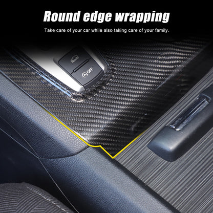 Real Carbon Fiber Center Gear Cup Trim For Honda Pilot/Ridgeline/Passport 16-22 12
