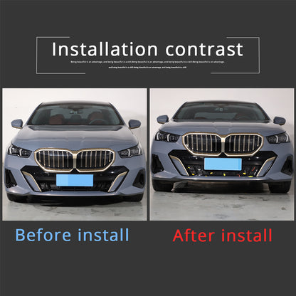 ABS Front grille air intake Protective Trim M-Sport For BMW 5 Series G60 i5 24+ 18