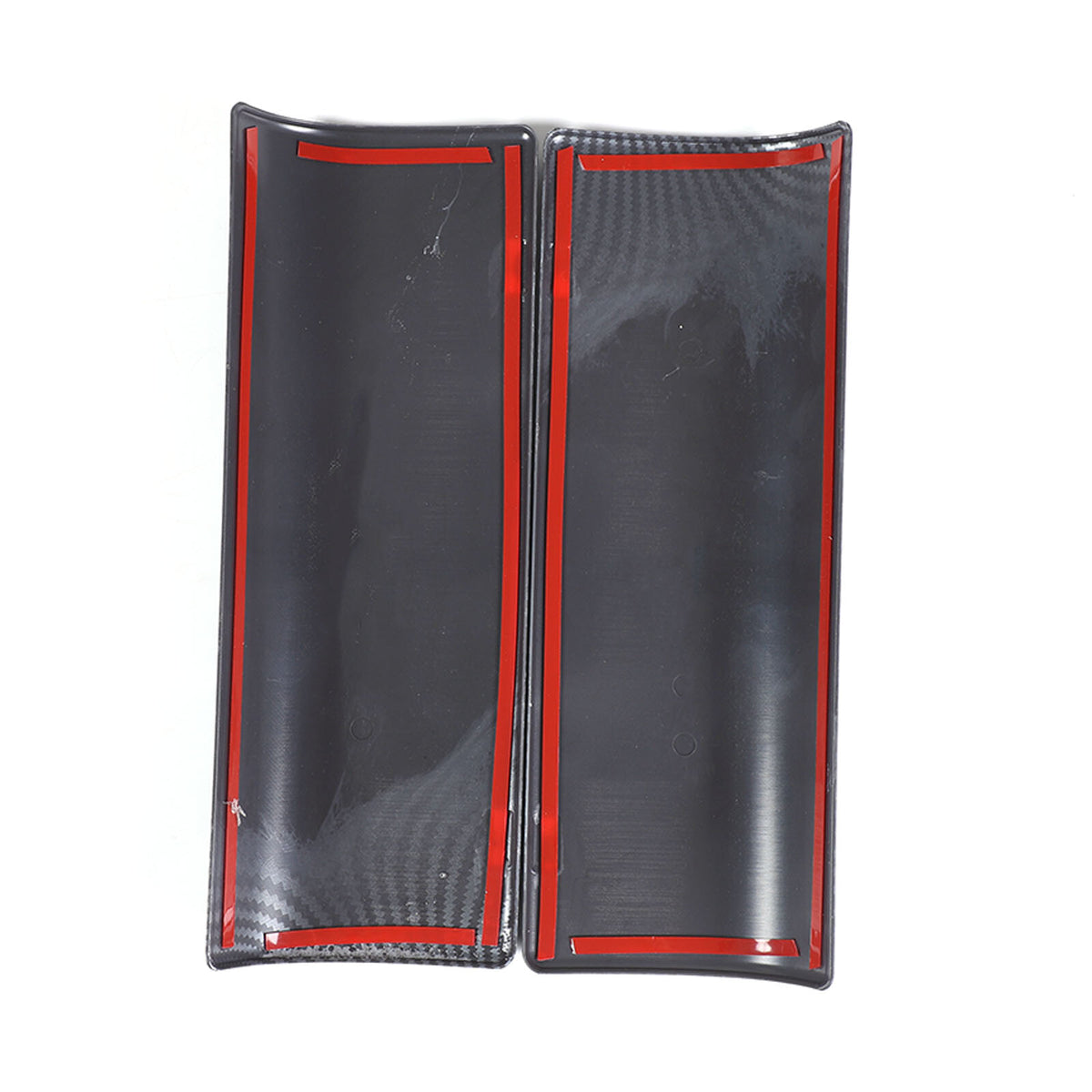 ABS Carbon Fiber Center Console Armrest Box Cover Trim For Benz e Class 2024 3