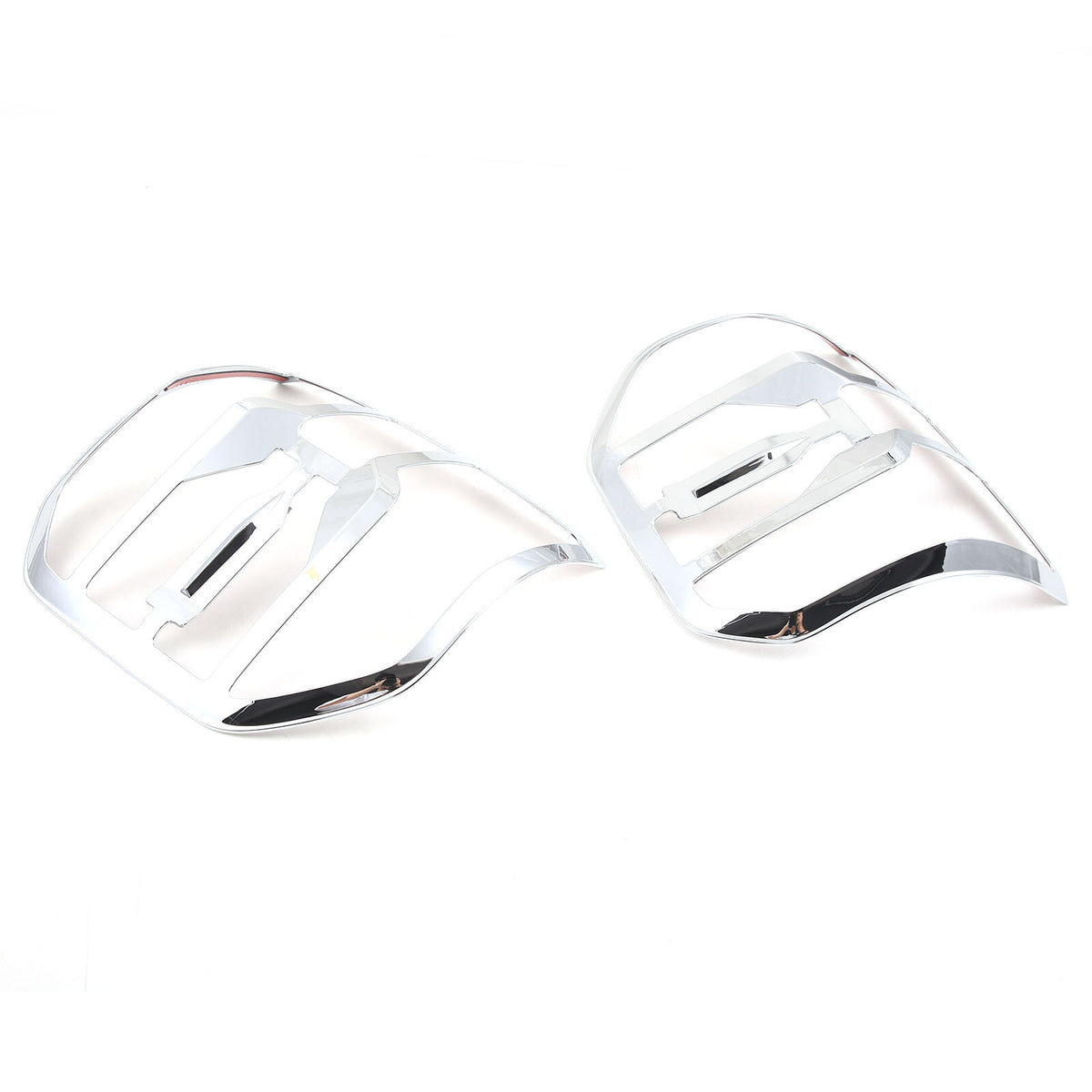 Chrome Silver Rear Taillight Trim Cover Bezel For Ford Maverick 2022-2024 23