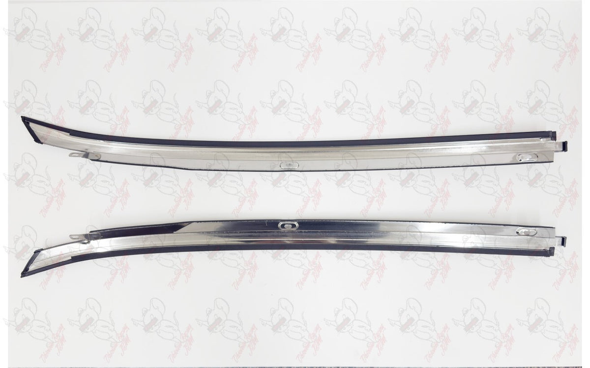 Toyota Genuine Corolla Coupe AE86 Windowshield Outside Mouldingd Pair Set OEM 7