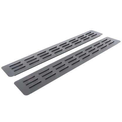 Alloy Rear Row Rear Window Louver Shutter Trim For Toyota Sienna XSE 2021+ 4