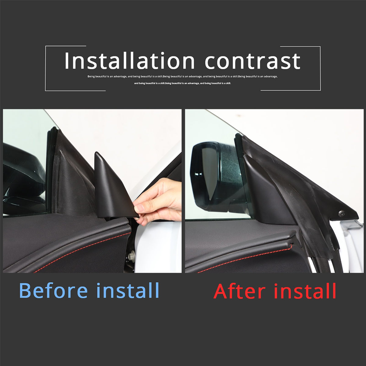 Matte Black ABS Full Interior Set Cover Trim Kit For Corvette C8 2020-25 - Styles 16-20 63