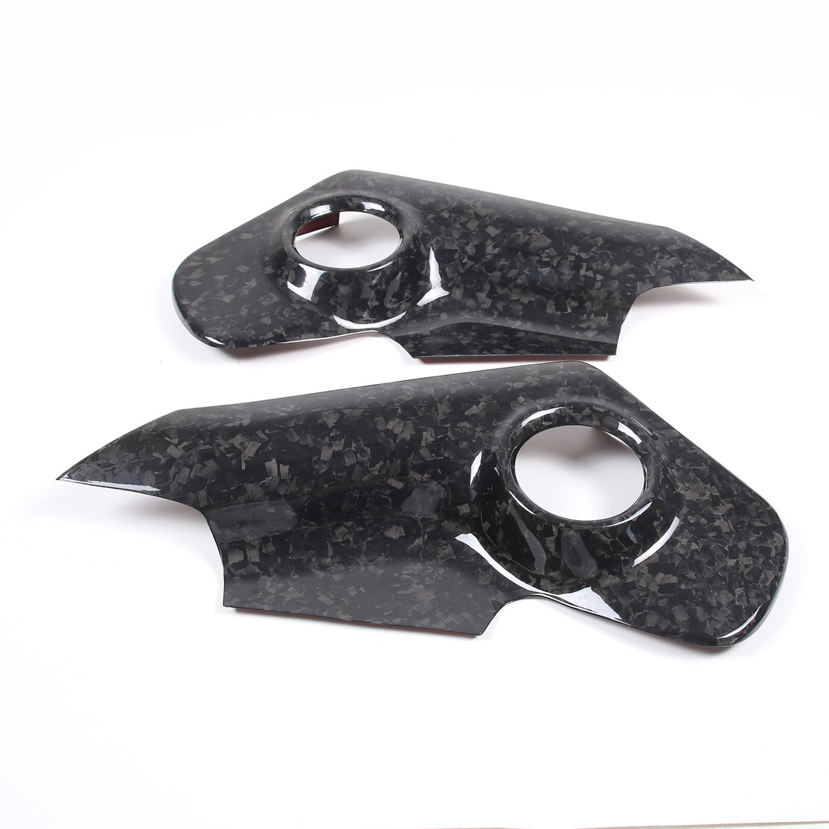 Forged Carbon Fiber Car Door Horn Speaker Panel Cover Trim For Supra A90 2019-24 15