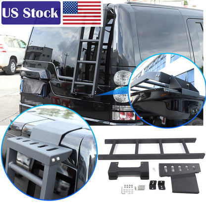 Side Roof Rack Side Access Ladder For Land Rover Discovery 3/4 LR3 LR4 2004-16 1