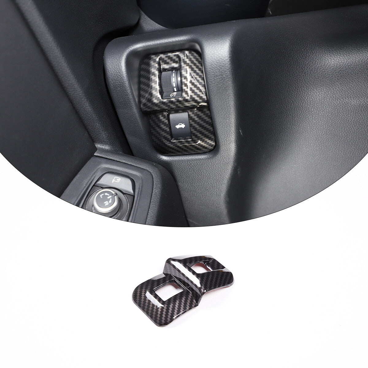 ABS Carbon Fiber Interior Center Console Trim Set Fits For GR86/BRZ 2022-2025 US - Variants 6-10 11