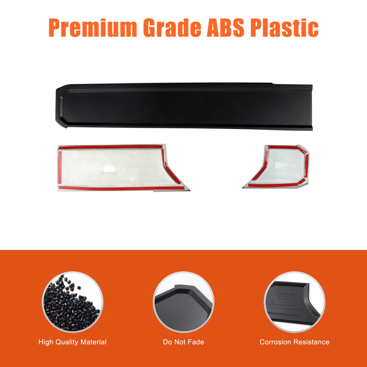 Matte Real Carbon fiber Dashboard wordmark Trim Cover For LR Defender 20-23 US 4