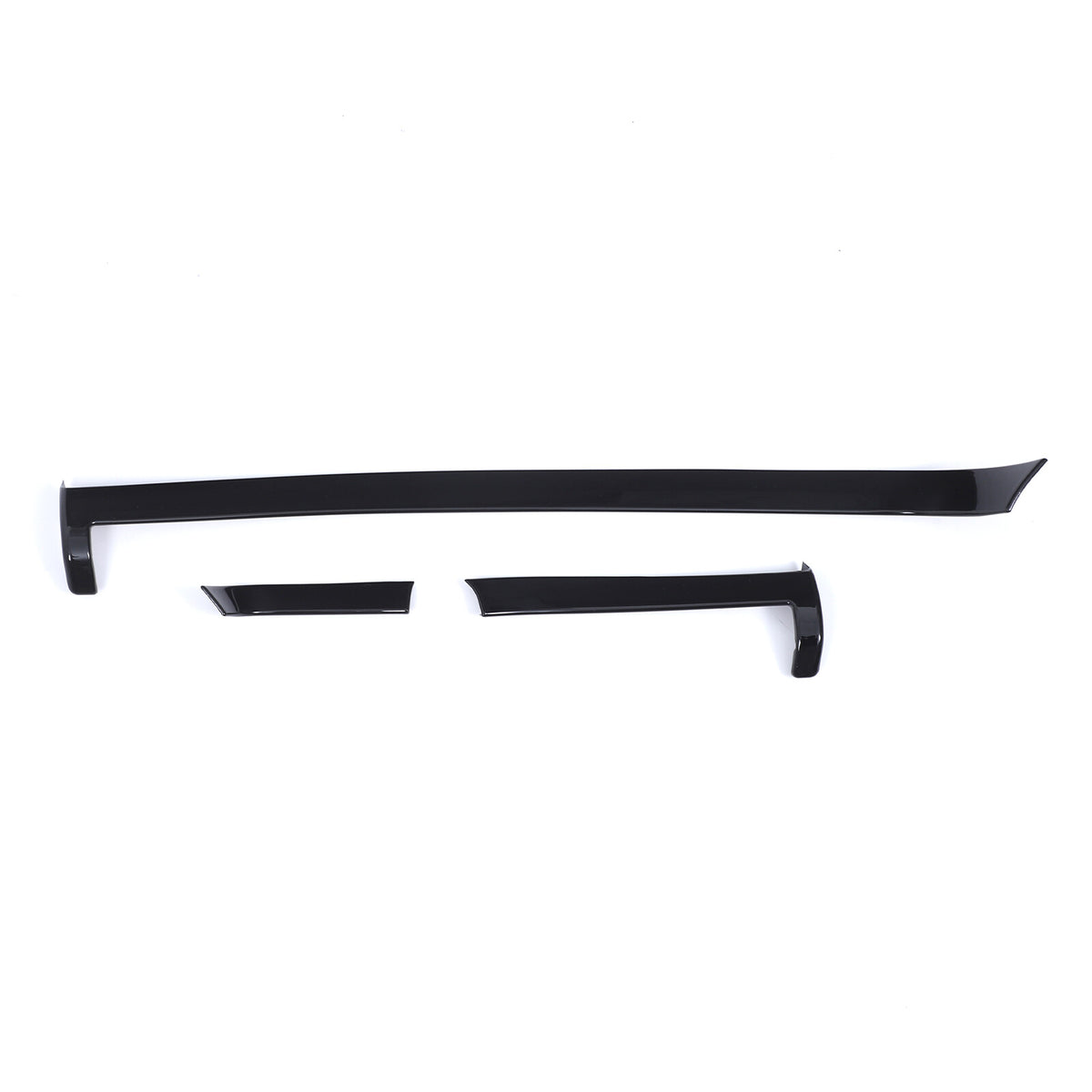 Glossy Black Center Console Air Vent Trim Strip For Hyundai Santa Cruz 2022+ US 4