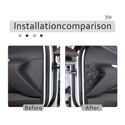 Forged Real Carbon Fiber Full Interior Set Cover Trim Kit For Corvette C8 20-25 - Variants 6-10 12