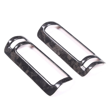 Forged Carbon B Pillar Vent Air Outlet Frame Trim For Lamborghini URUS 2018-23 8