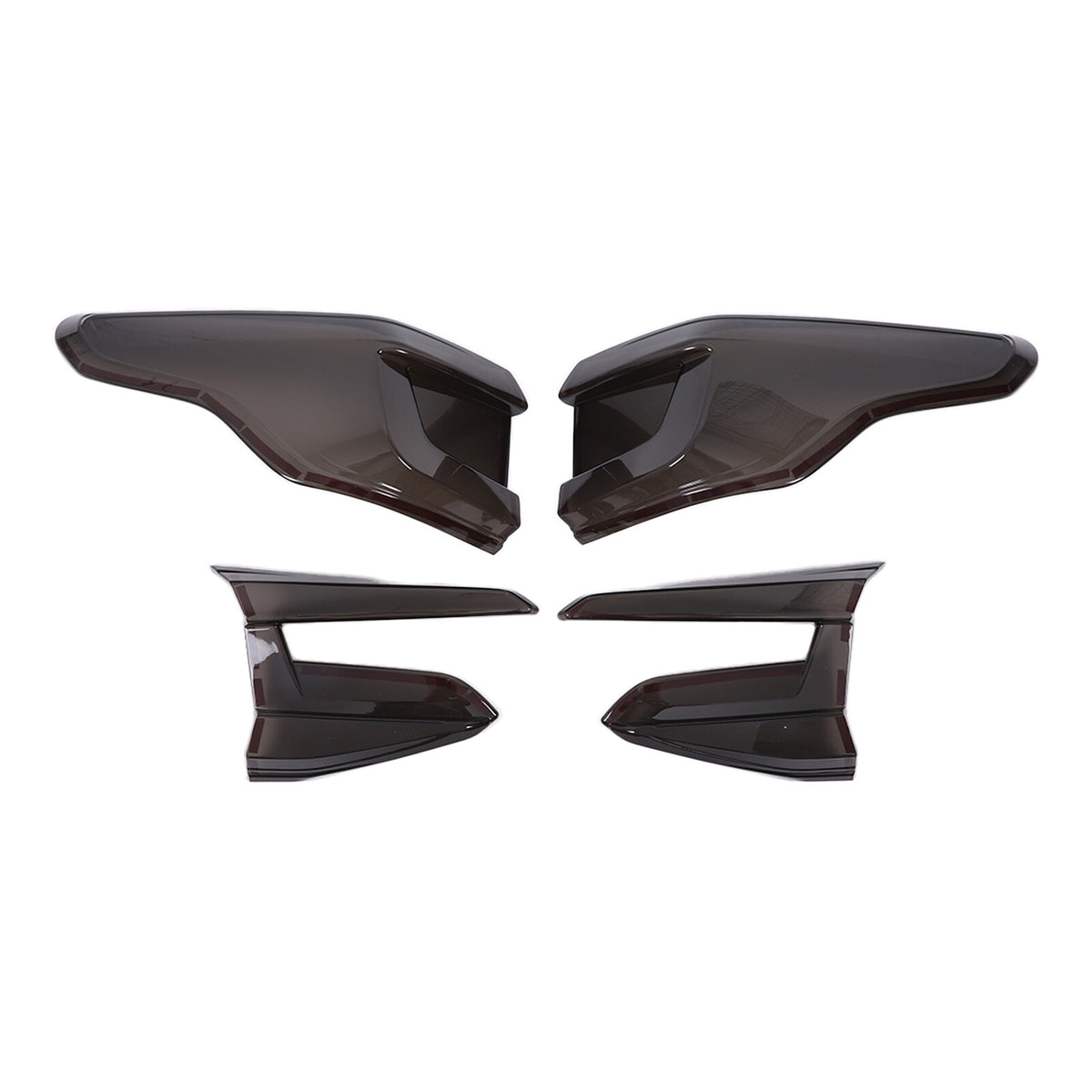 Smoked Black Rear Tail Light Guard Decor Cover Trim For Subaru Crosstrek 2024+ 10