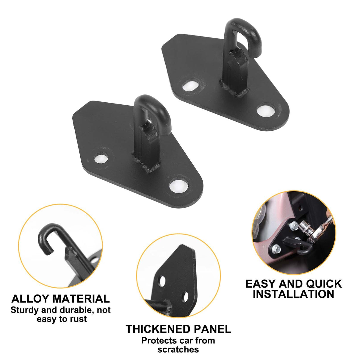 Aluminum Rear Seat Backrest Adjustment Bracket For Toyota FJ Cruiser 07-21 US 11