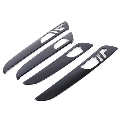 Glossy Black Car Interior Door Panel Cover Trim For Benz GLE GLS ML GL 13-19 US 5