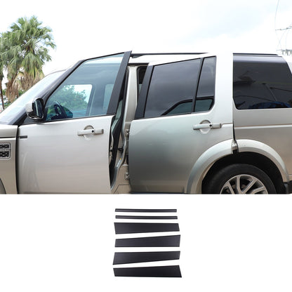 ABS Matte Black Window B-Pillar Trim For Land Rover Discovery 3/4 L319 2004-2016 9
