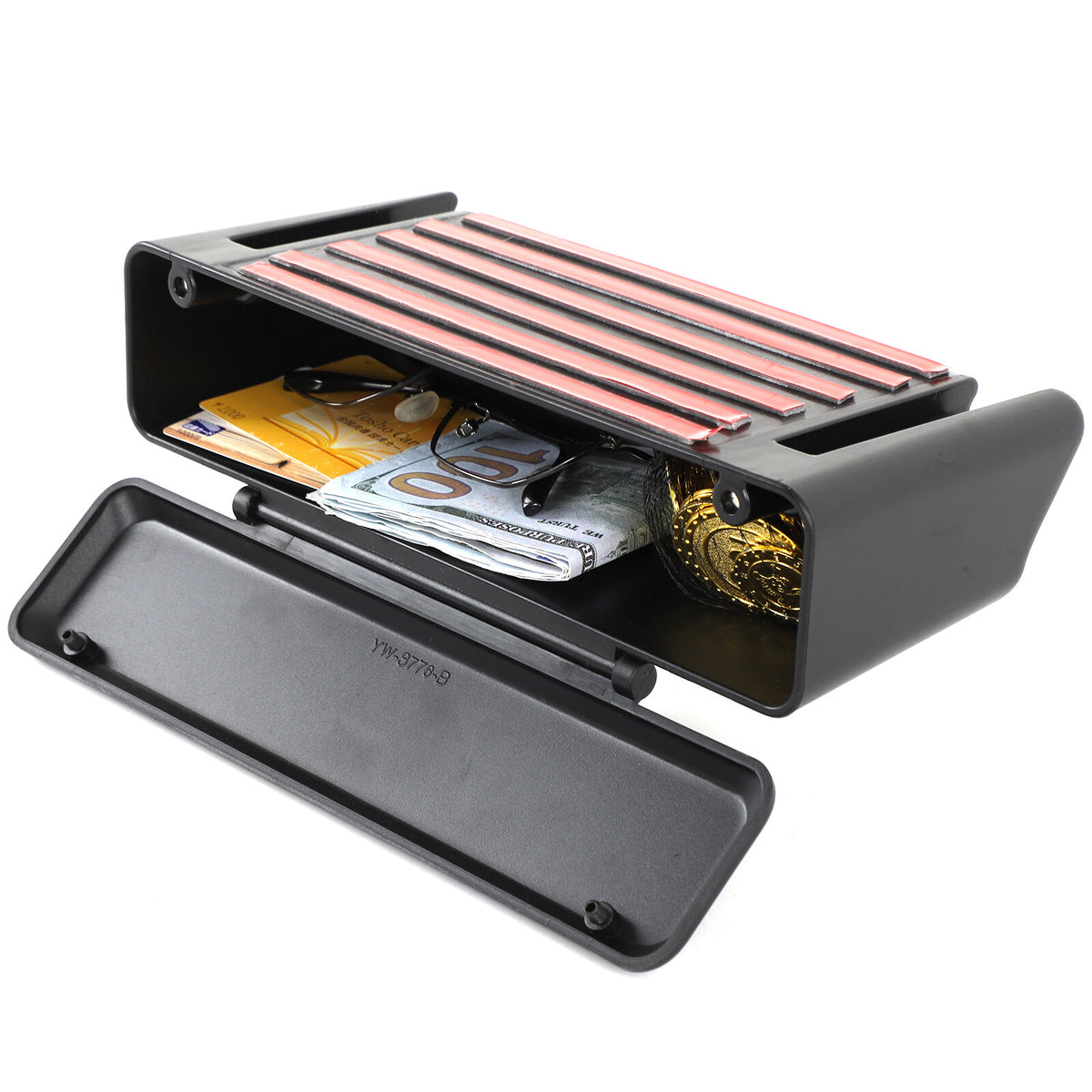 Interior Rearview Mirror Base Storage Box For Toyota Land Cruiser LC250 24+ US 7