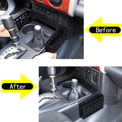 Rear Window Molle Panel Gear Side Storage Basket Set For Toyota FJ Cruiser 07-21 12