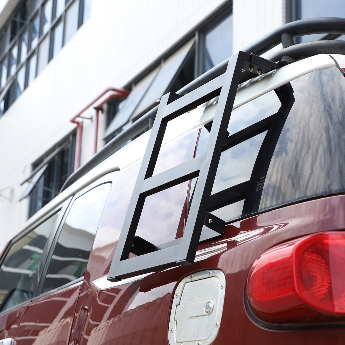 Left Side Window Step Ladder Roof Rack Access for Toyota FJ Cruiser 2007-2021 18