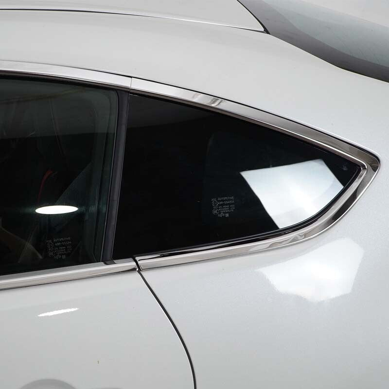 Silver Steel Window Decorate Strip Trim For Subaru BRZ 2022 7