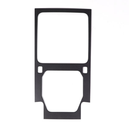 Matte Real Carbon Fiber Cup Holder Panel Trim Cover For Defender 110 90 2020-23 19