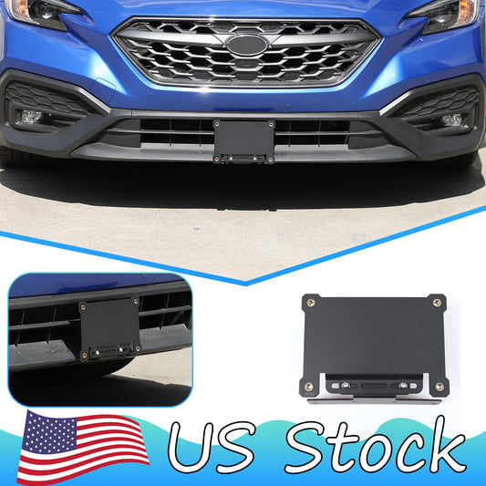 Carbon Steel Front License Plate Bracket For Subaru WRX 2022+ US Version US 1