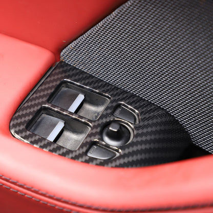 ABS Carbon Fiber Interior Full Set Cover Trim Kit For Jaguar F-type X152 2013-25 - Styles 1-5 56