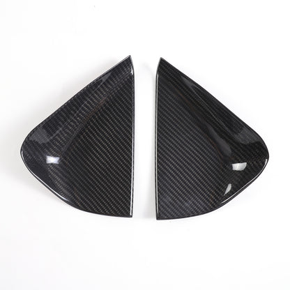 Real Carbon Fiber Dashboard Anti-collision Door Trim For Corvette C8 20-26 US 11