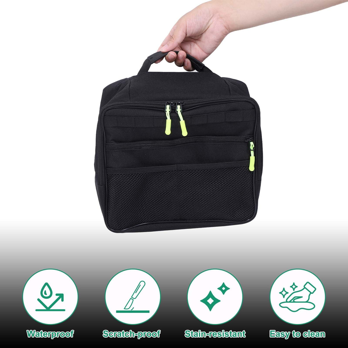Rear Trunk Left Side Storage Bag Organizer For Range Rover Vogue L460 2023+ 19