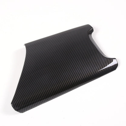2pcs ABS Carbon Fiber Interior Center Armrest Trim Cover For Corvette C8 2020-26 8