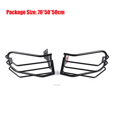 Tail Rear Light Guards Cover Protector for 2007-2021 Toyota FJ Cruiser Black 14