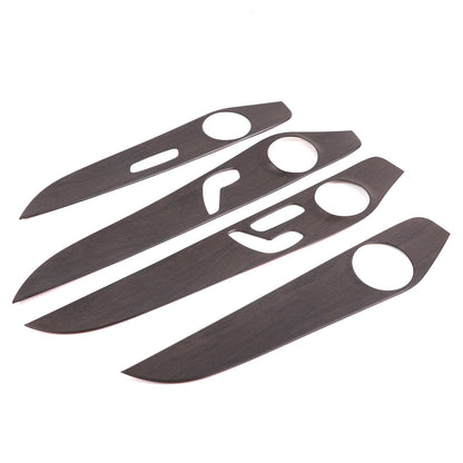 Oak Wood Grain ABS Interior Door Panel Trim For Benz C-Class W205 2015-2021 US 14