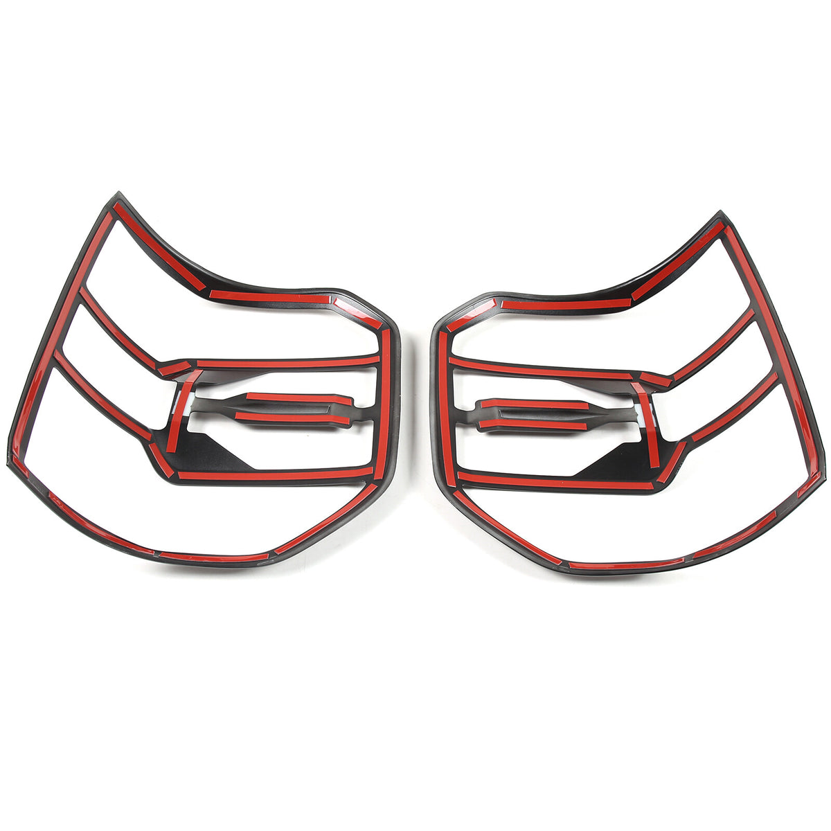 Glossy Black Rear Taillight Trim Cover Bezel For FORD Maverick 2022-2023 17