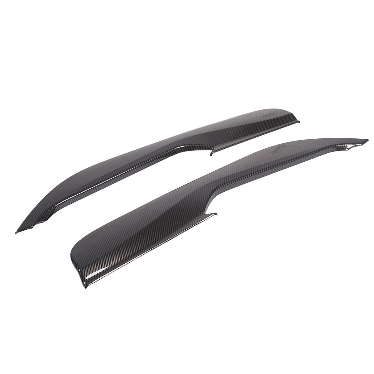 Carbon fiber ABS Car Door Bottom Anti Kick Trim Cover For Corvette C8 Z06 Z51 US 14