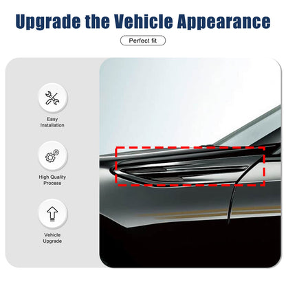 Real Carbon Fiber Side Fender Airvent Trim For Toyota 86 16-20/Subaru BRZ 12-20 13
