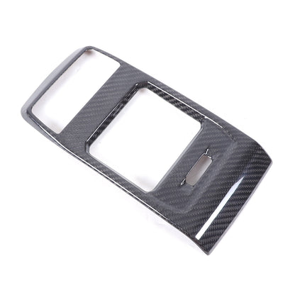 Real Carbon Fiber Interior Rear Air Vent Cover Trim For Alfa Romeo Tonale 23-24 9