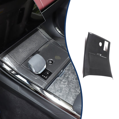 Real Carbon Fiber Center Gear Shift Panel Trim For LR Range Rover Sport L461 23+ 2