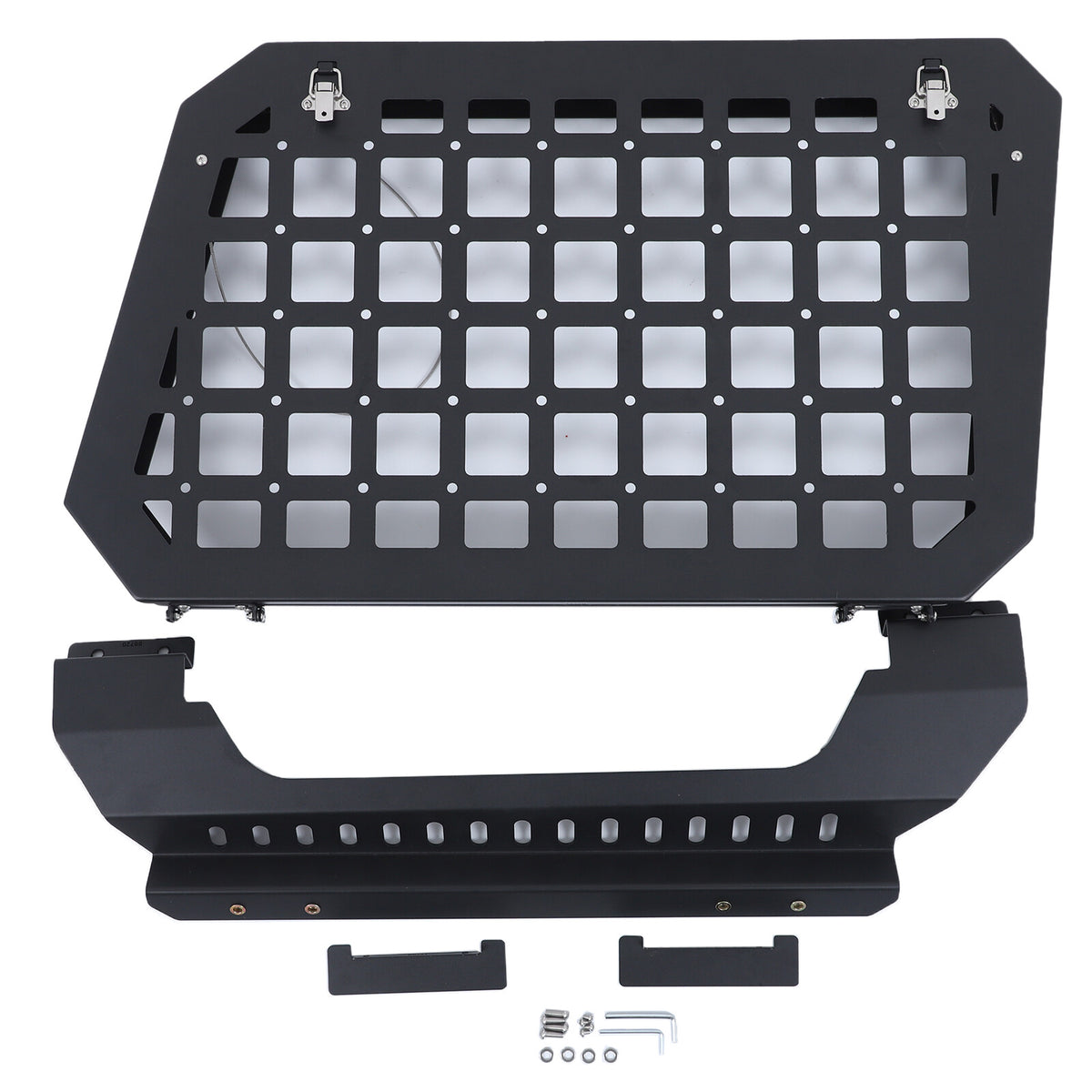 Left Side Molle Panel Trunk Shelf Storage Organizer For Land Cruiser LC250 US 5