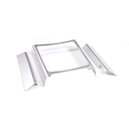 Silver Interior Gear Shift Panel Side Trim Cover For Hummer H2 2003-2007 11