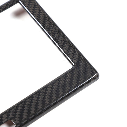 Real Carbon Fiber Center Navigation Screen Trim Cover For Corvette C6 2005-13 6